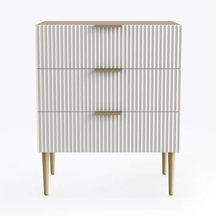IDEALHOUSE Natural Dresser, Modern 3 Drawer