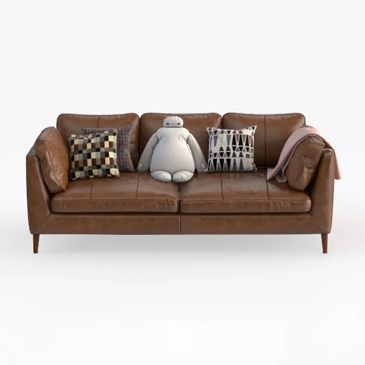EALSON 80" Leather Loveseat Sofa for Living Room 
