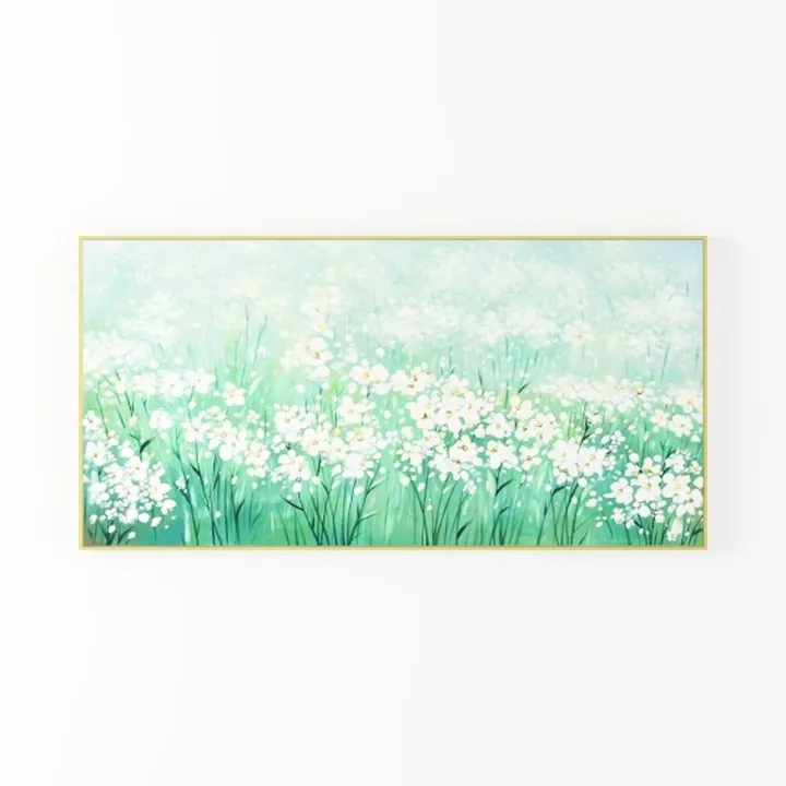 Monet Canvas Wall Art - Sunrise Landscape