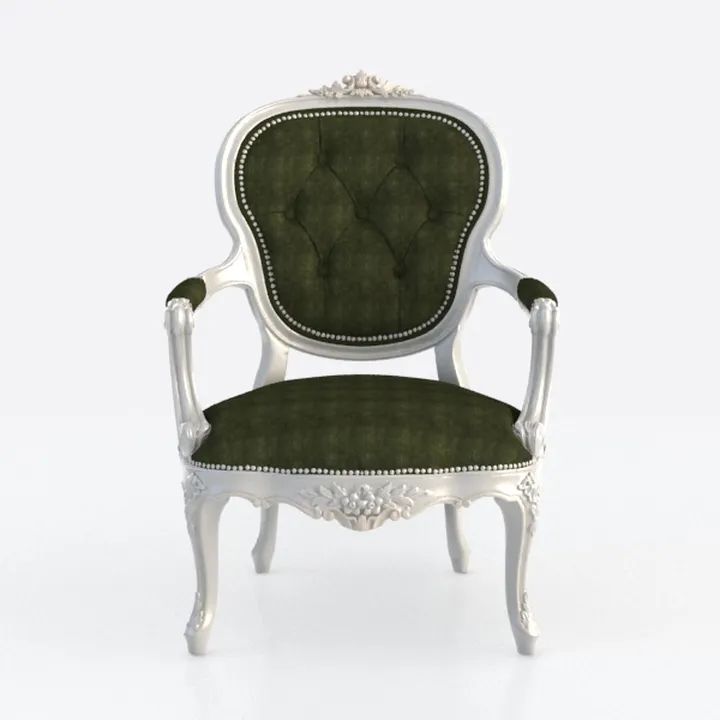 Ambesonne Green Office Chair Slipcover, 50s 60s