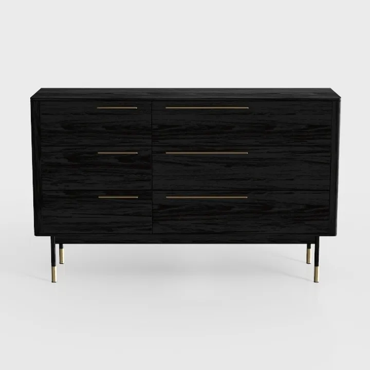 LINSY HOME 6 Drawers Dresser for Bedroom, 47"