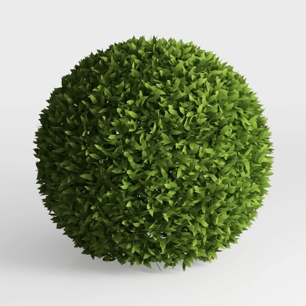 19 Inch 2 PCS 8 Layers Leaves Artificial Plant Top