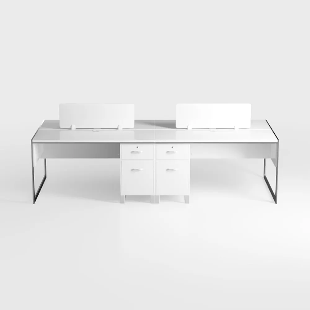 AODK 53 Inch L Shaped Computer Desk with Drawers, 