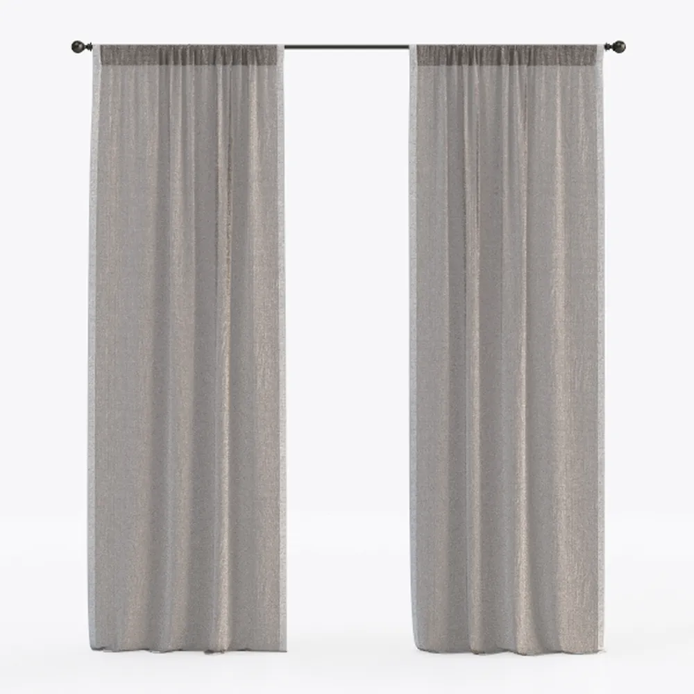 CUCRAF 100% Blackout Window Curtains 84 inches 