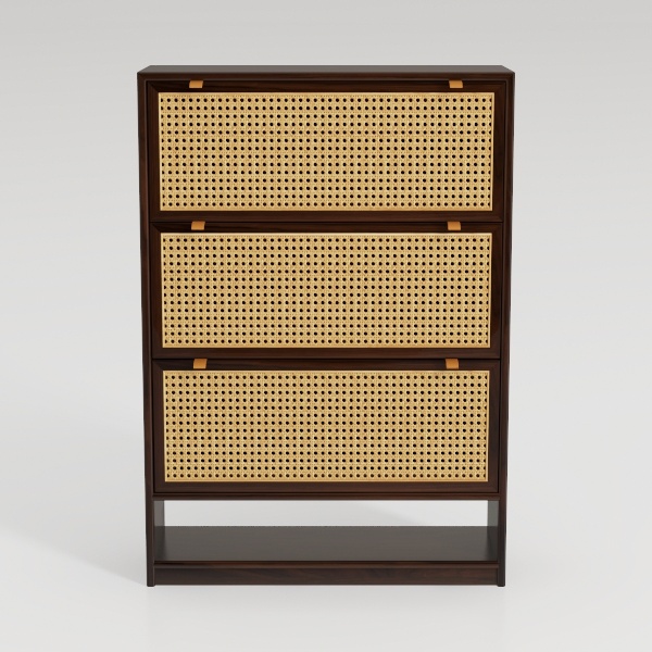 Crestlive Products Rattan Dresser Storage Tower