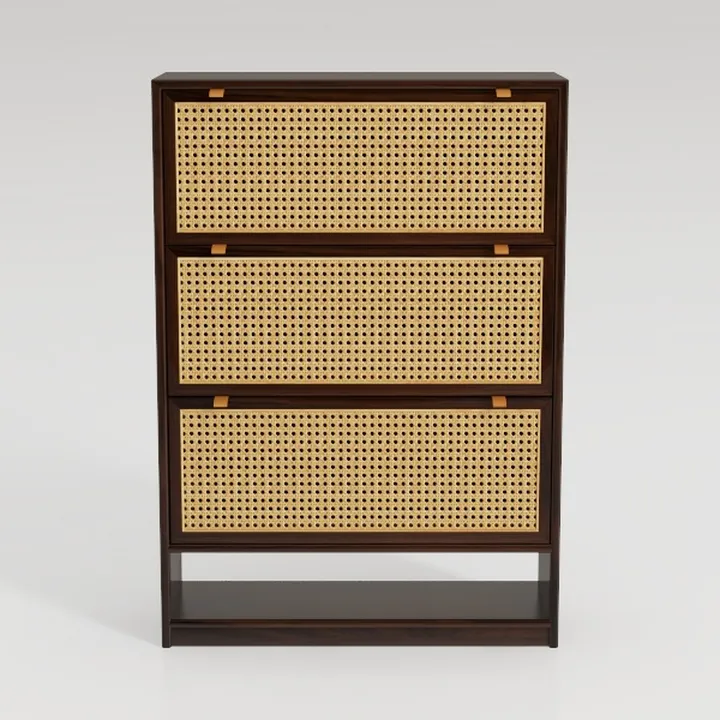 Crestlive Products Rattan Dresser Storage Tower
