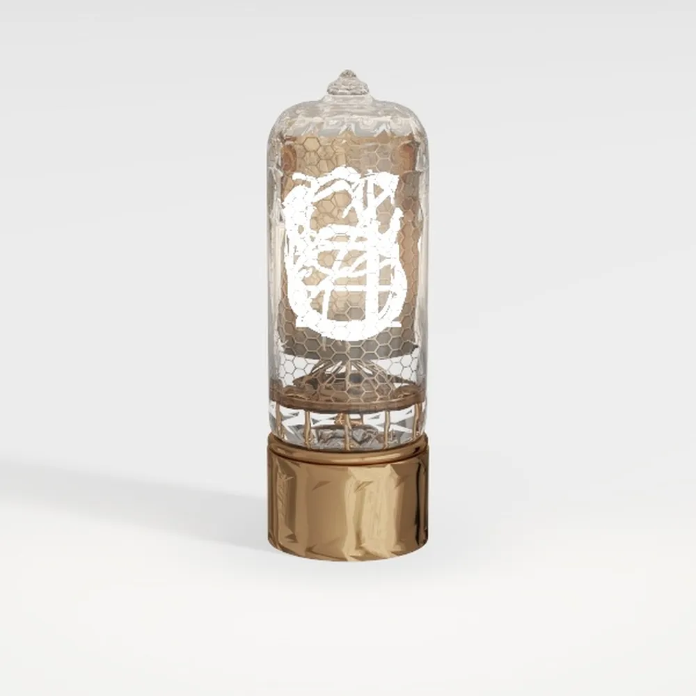 Hong-in Gold Lamps Set of 2, Dimmable Gold Lamps f