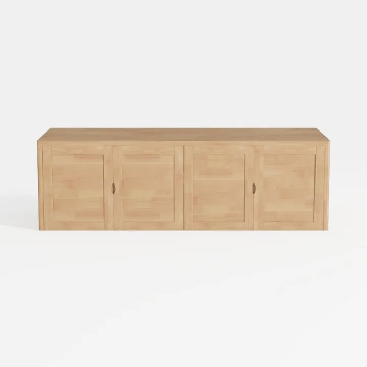 TV Stand for 75 Inch TV, Mid Century Modern TV