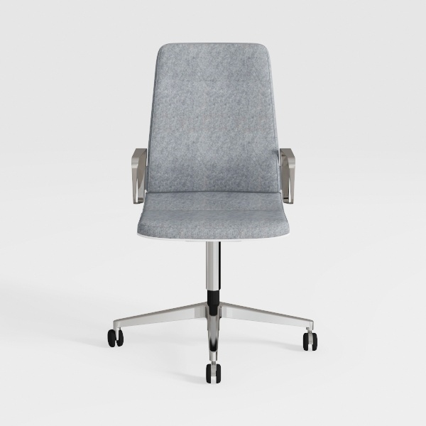 Ergonomic Chairs Set of 2, Cute Adjustable Armless