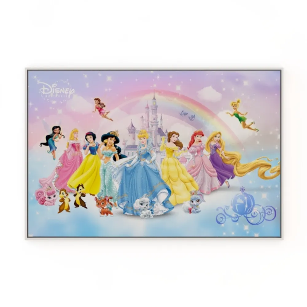 DesignQ Flower Field Wall Art, Purple Hydrangea