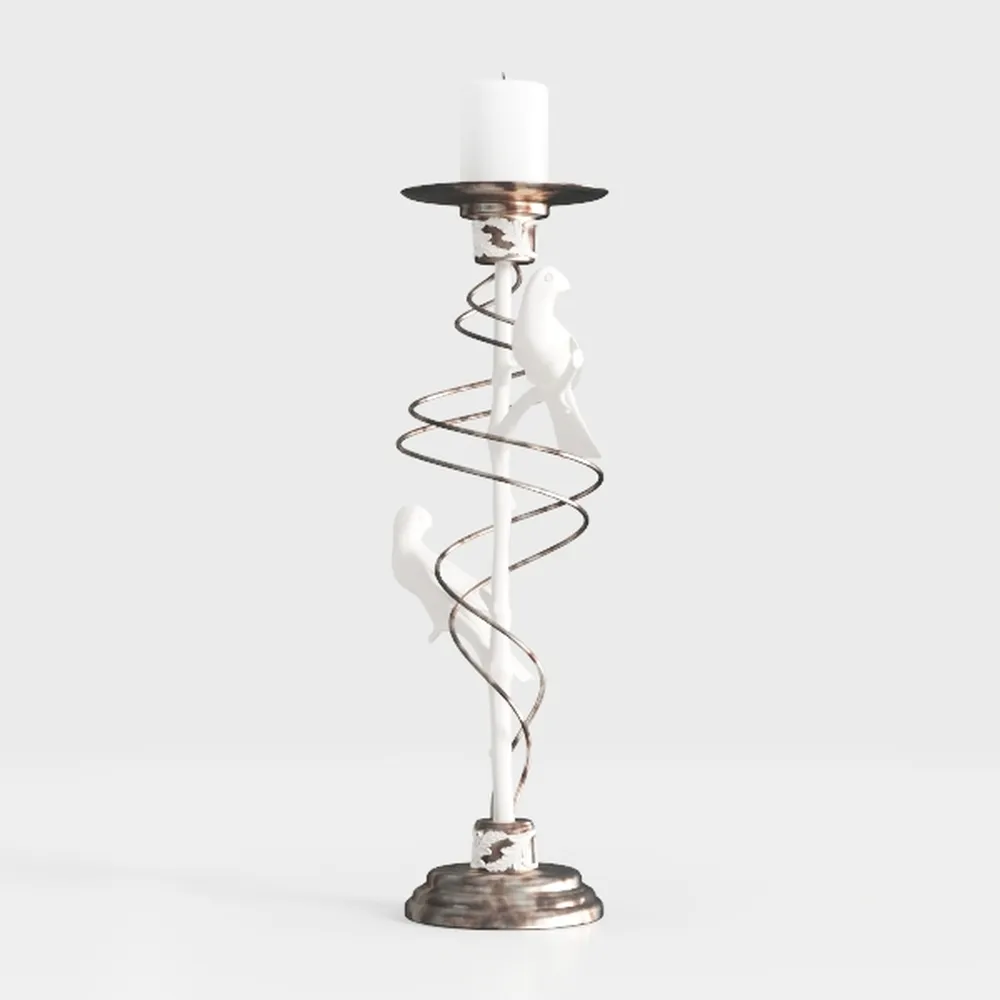 Metal Candle Holder Decorative Candle Stand