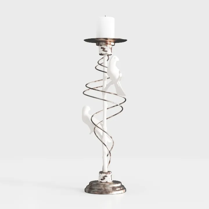 Metal Candle Holder Decorative Candle Stand
