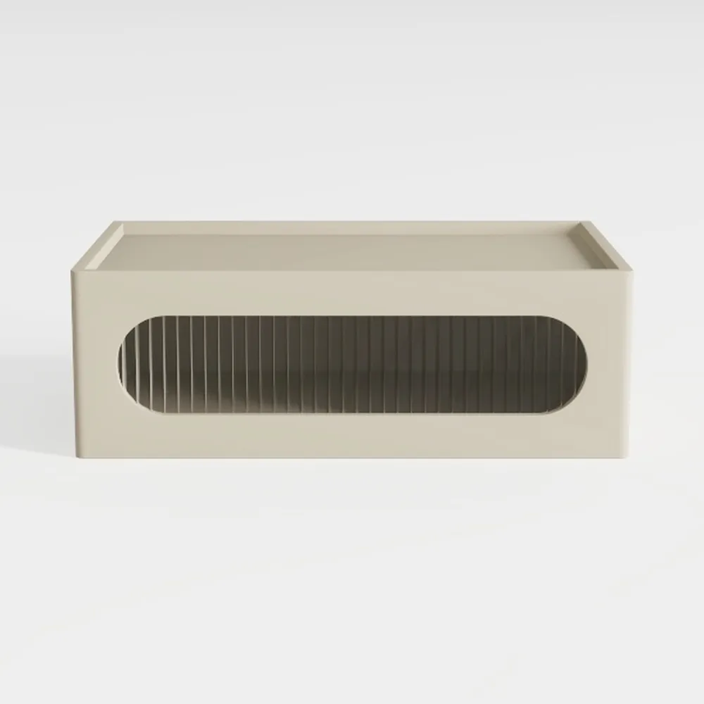 Coffee Table, 2-Tier Rectangle Coffee/Tea Table wi