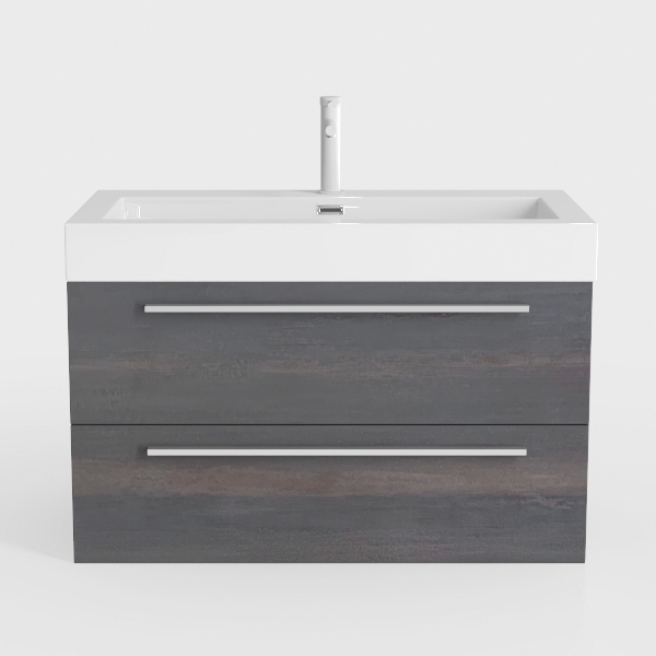 Blossom Valencia Single Bathroom Wall Mount Vanity