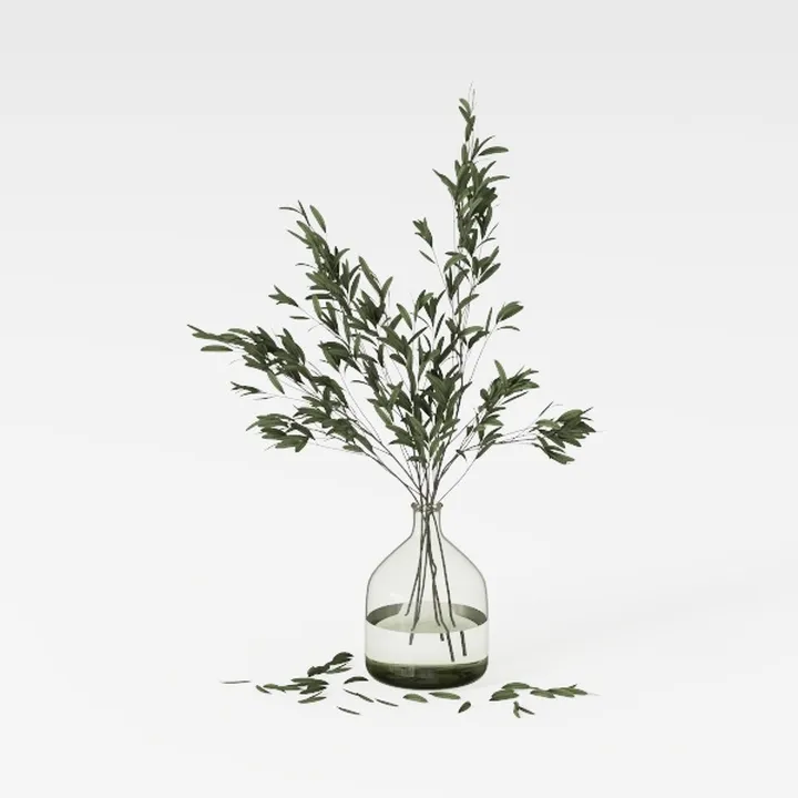 Olive Trees Artificial Indoor, 5FT Tall Faux Olive