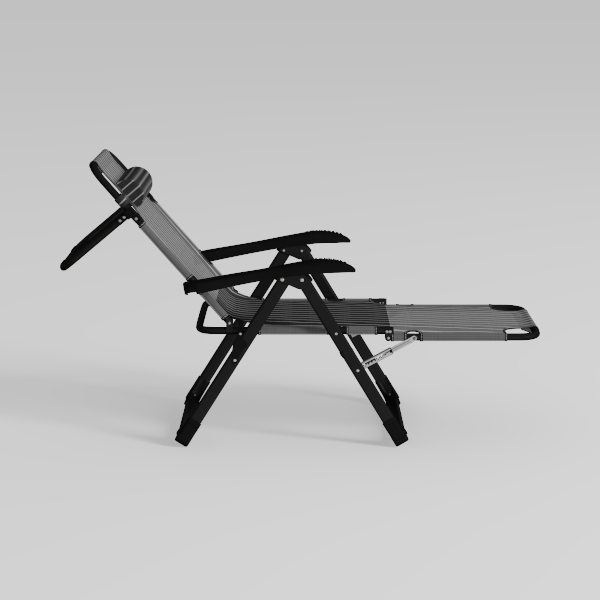 MUPATER 4-Fold Patio Chaise Lounge Chair for