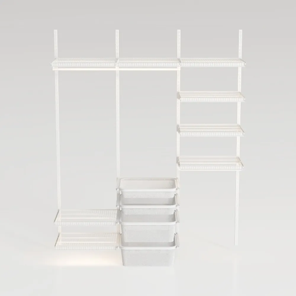 VECELO 8-Tier Tall Cactus-Shaped Tree Bookshelf