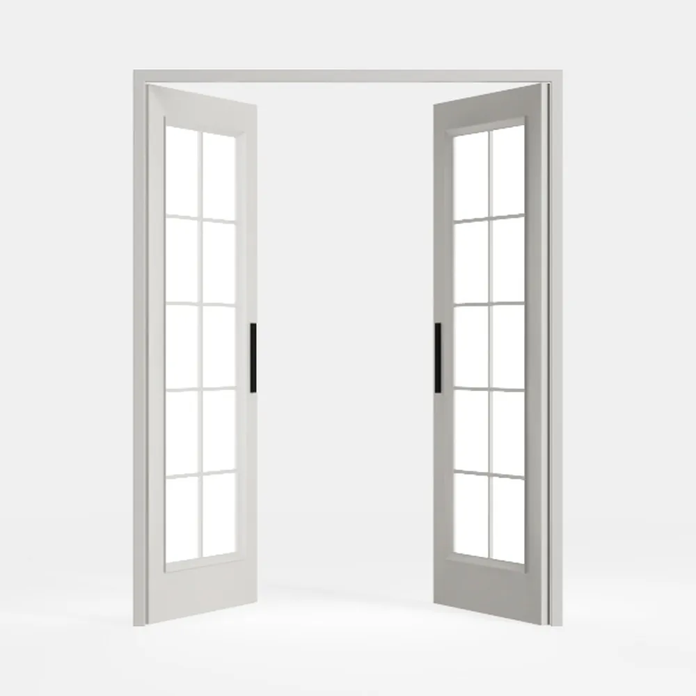 Bifold Doors, for 36"x 80" Opening, JUBEST 3-lite