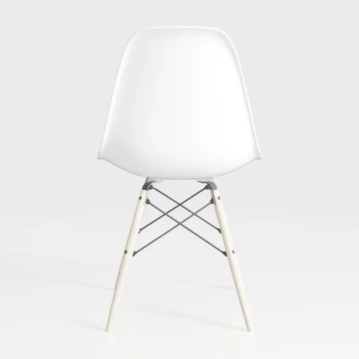 CangLong Modern Mid-Century Shell Lounge Plastic