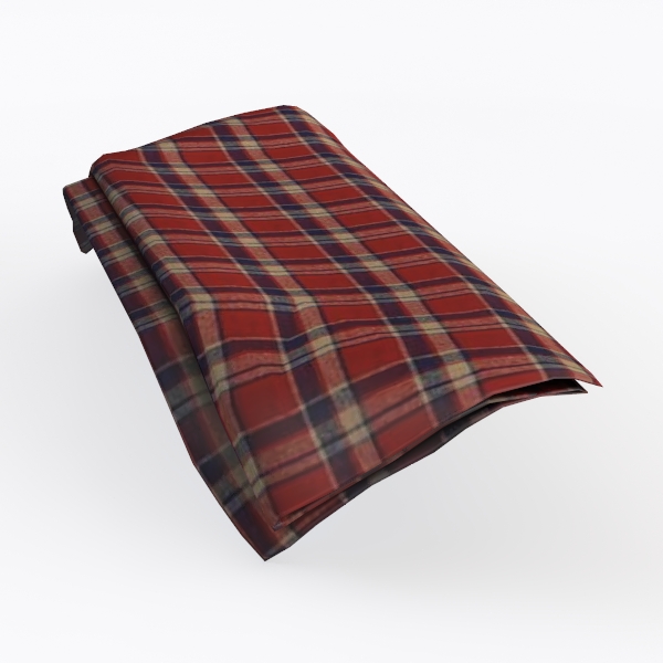 Flat -  Tartan Throw
