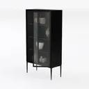 INTERGREAT Garage Storage Cabinets with Lock,72" Left 45 Degree View