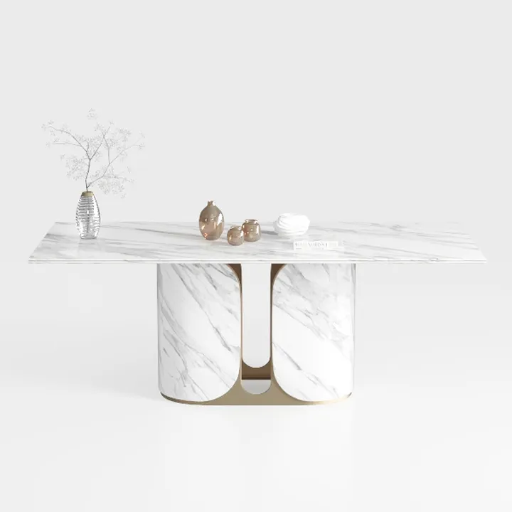 TAPIVA Desk Computer Desks Office Desk Marble Tabl