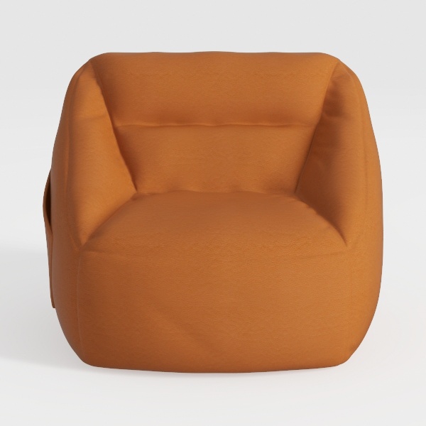 Swivel Barrel Accent Chair, 360° Small Round Sofa
