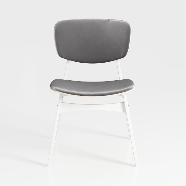 Padded Folding Chairs with Cushion, Stackable