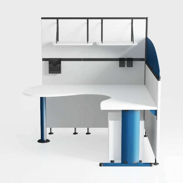SUNLINE Office Cubicles Furniture Kit - Customizab