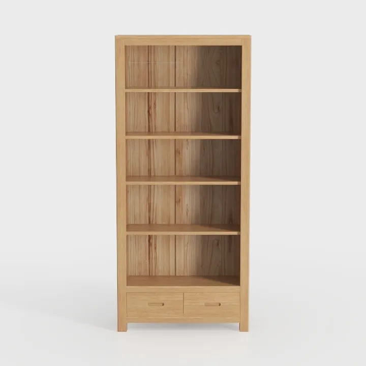 5-Tier Bookcase Mexican Pine Corona Range 81x40x17