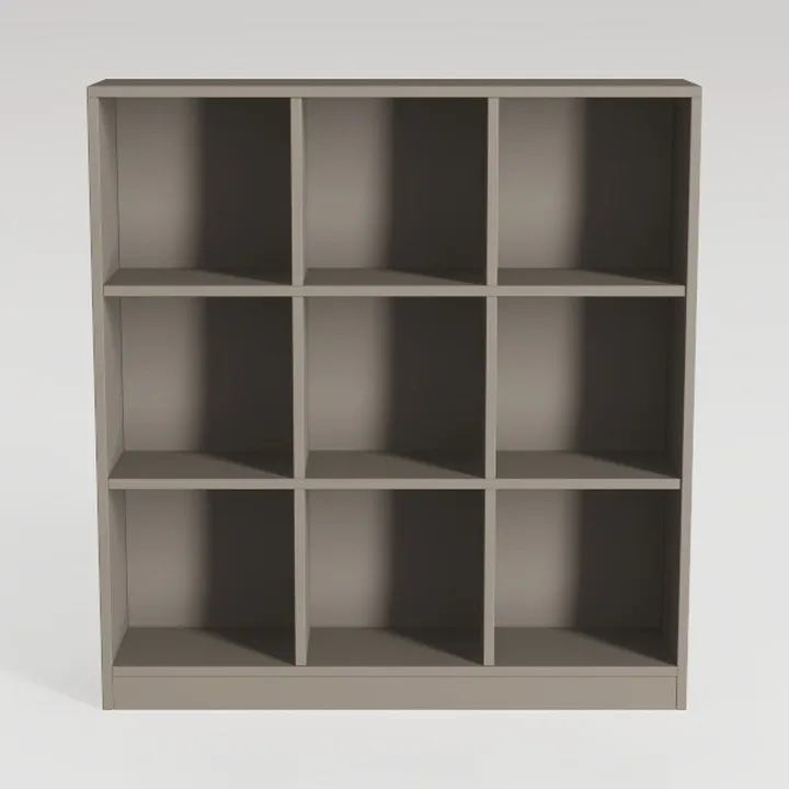 9 Cube Storage Organizer, Wood Cube Bookshelf with