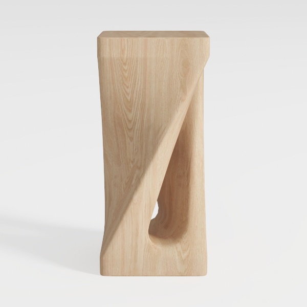 Modern Side Table 12.5&quot; Square Lightweight