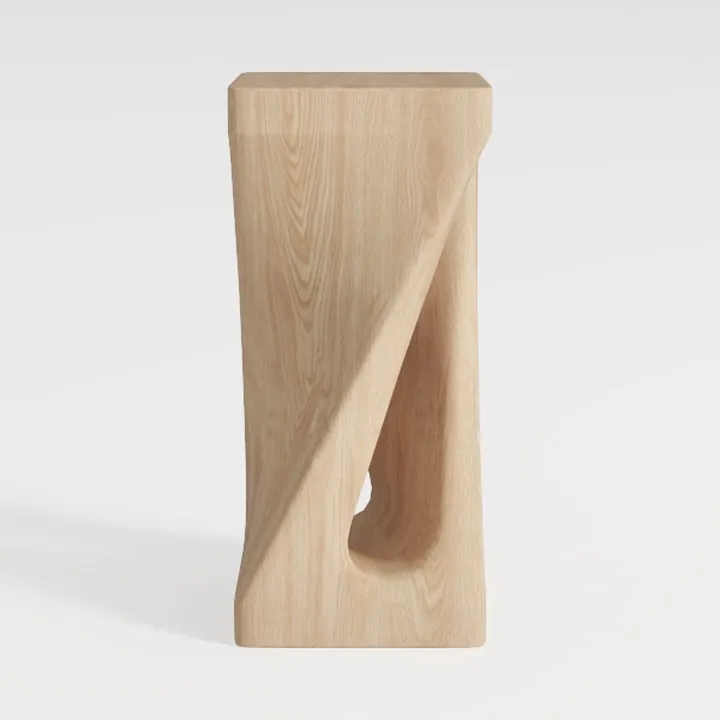 Modern Side Table 12.5" Square Lightweight