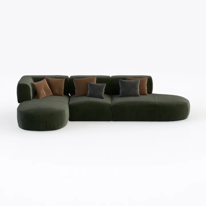 Ball & Cast Sectional Couches,L Shaped Couch with