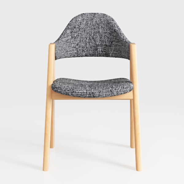 Walnut Dining Chairs, Arm Chairs Set of 2/4, Mid