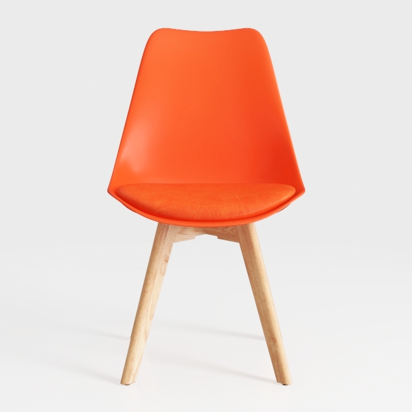 LSSBOUGHT Mid Century Modern Dining Chairs,Shell