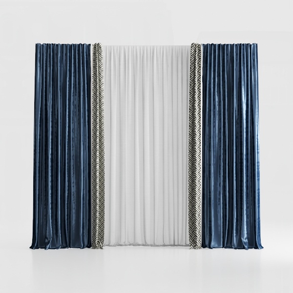 curtain-Klein Blue