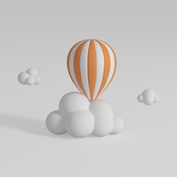 wall deco-Peach Pink