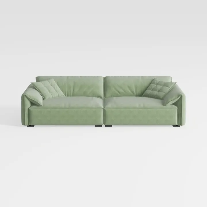 105 Inch Cloud Sectional Couch,Modern Modular