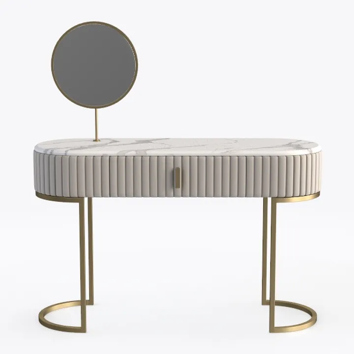 Osanna 48 in. White Rectangle Composite Console Ta