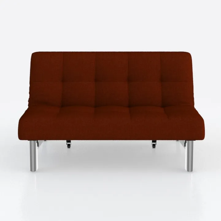 Modern Fabric Tufted Armless Loveseat Sofa 3D Model