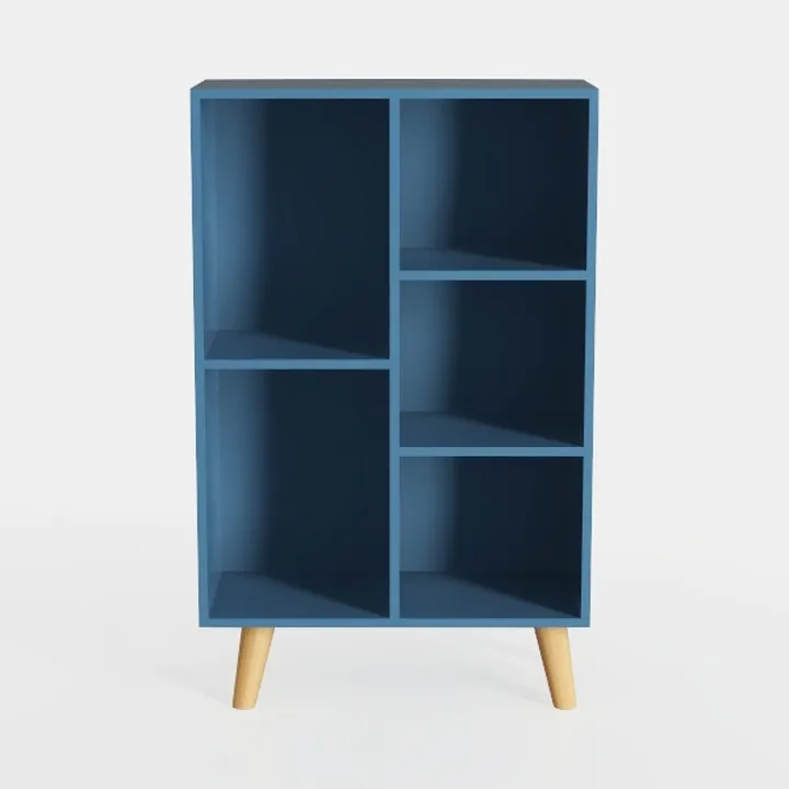 IOTXY Wooden Open Shelf Bookcase - 3-Tier Floor