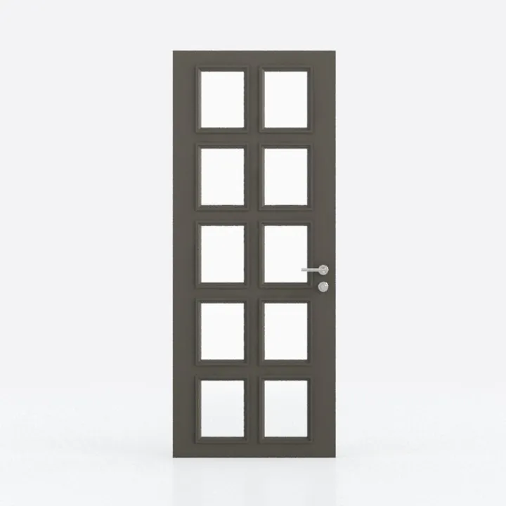 SARTODOORS Solid Interior French Double Doors 72 