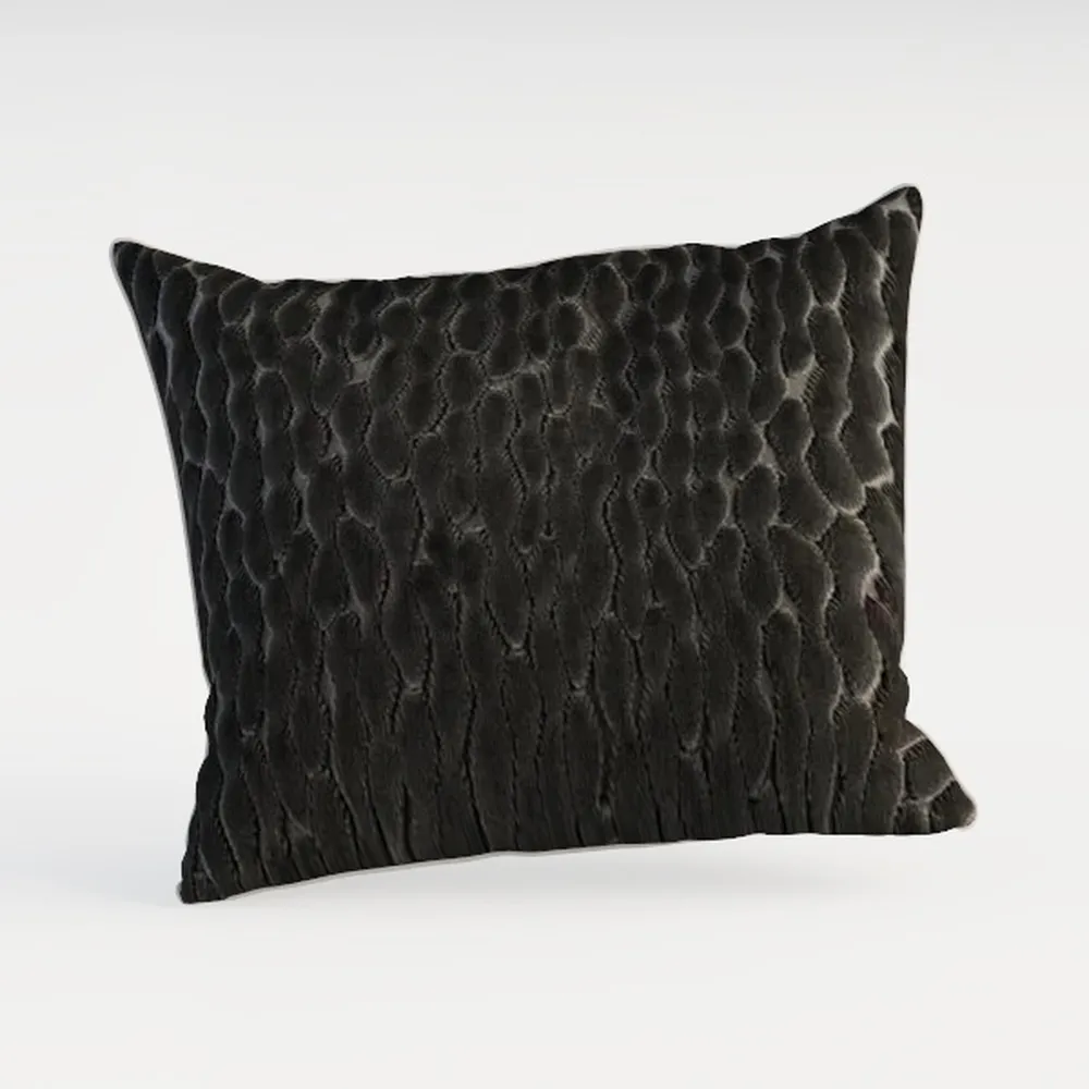 decorUhome Faux Fur Throw Pillow Covers 18x18 Set