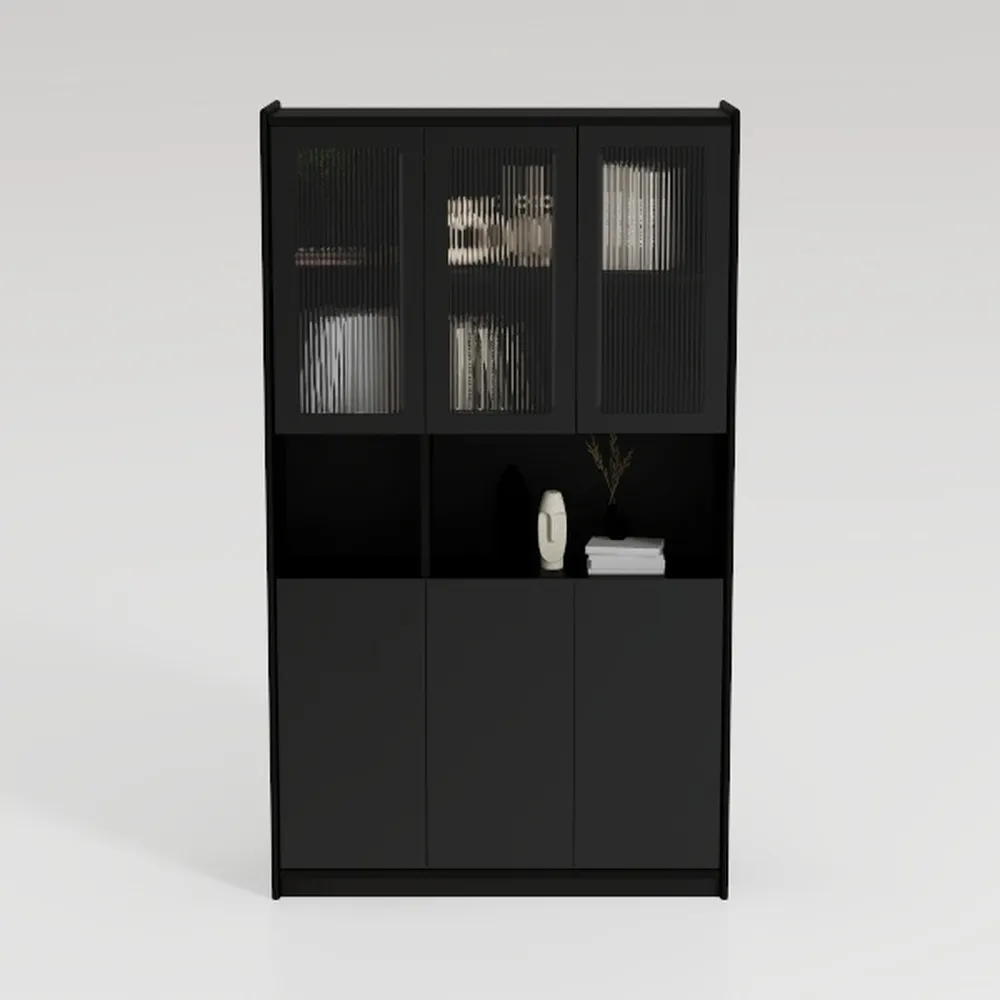 71”H Display Cabinet with Adjustable Shelves, 4