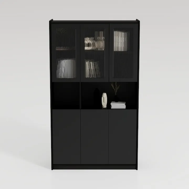 71”H Display Cabinet with Adjustable Shelves, 4