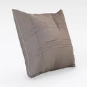 Boho Long Lumbar Pillow Covers 14 x 28 Stone Grey Right 45 Degree View