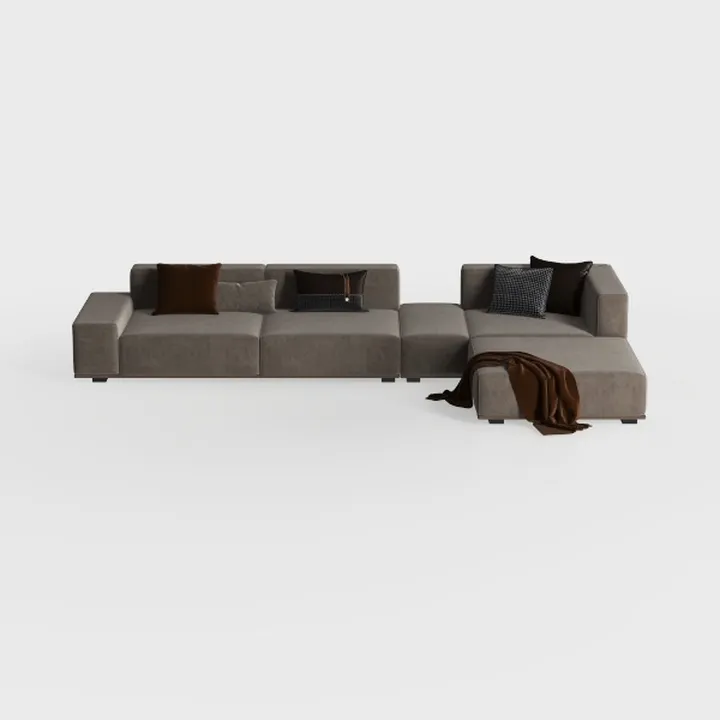 ZeHuoGe L-Shaped Sectional Couches for Living Room