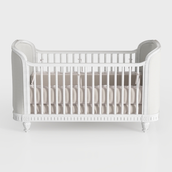 Hillsdale Melanie Wood and Cane Twin Daybed, White