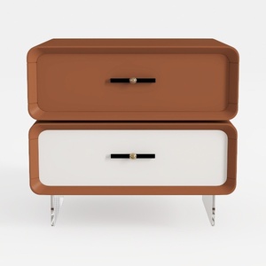 Nightstand Bedside Cabinet 2 Drawers End Table